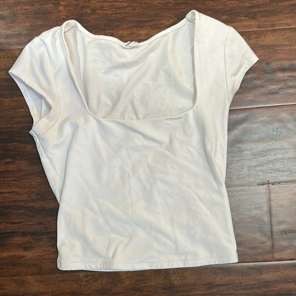 Garage White Women's Top